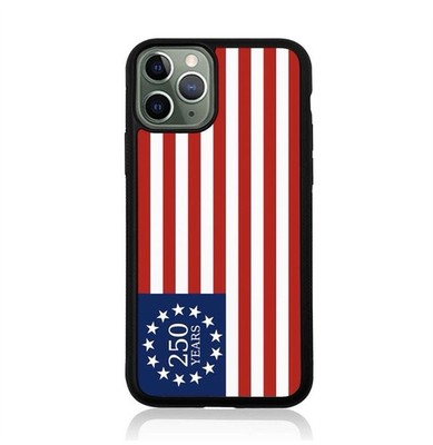 American Flag USA 250th Birthday iPhone 12 Pro Max Case Patriotic Flag Cover