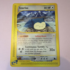 Pokémon TCG Snorlax 100/144 Skyridge Non Holo Common 80 HP EN 2003