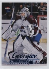 2024-25 Upper Deck Fleer Ultra Blue Foil 237/399 Alexandar Georgiev #101 ex5