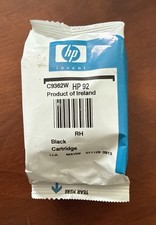 HP 92 C9362W Ink Cartridge - Black Product Of Ireland