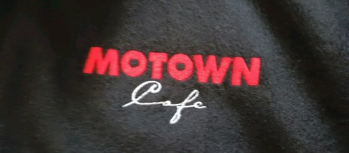 VINTAGE MADE IN USA LEGENDARY MOTOWN CAFE LAS VEGAS BOMBER JACKET SIZE L - Picture 6 of 9