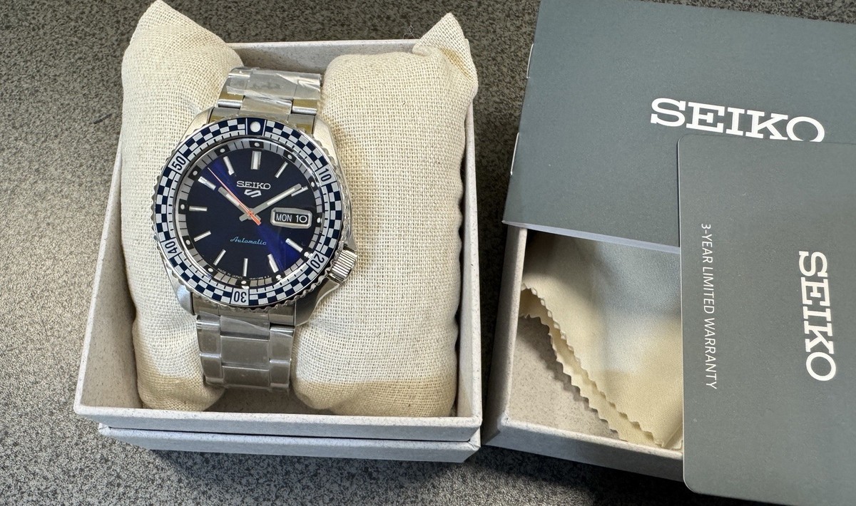 seiko5 セイコー5 Seiko 5 Sports Special Edition Blue Dial Automatic Men's