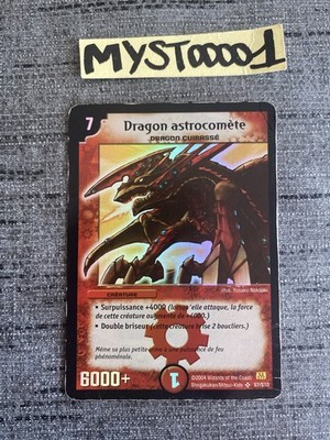 Duel Masters Karte Dragon Astrocomet S7/S10 HOLO Wizards Französisch Gebraucht