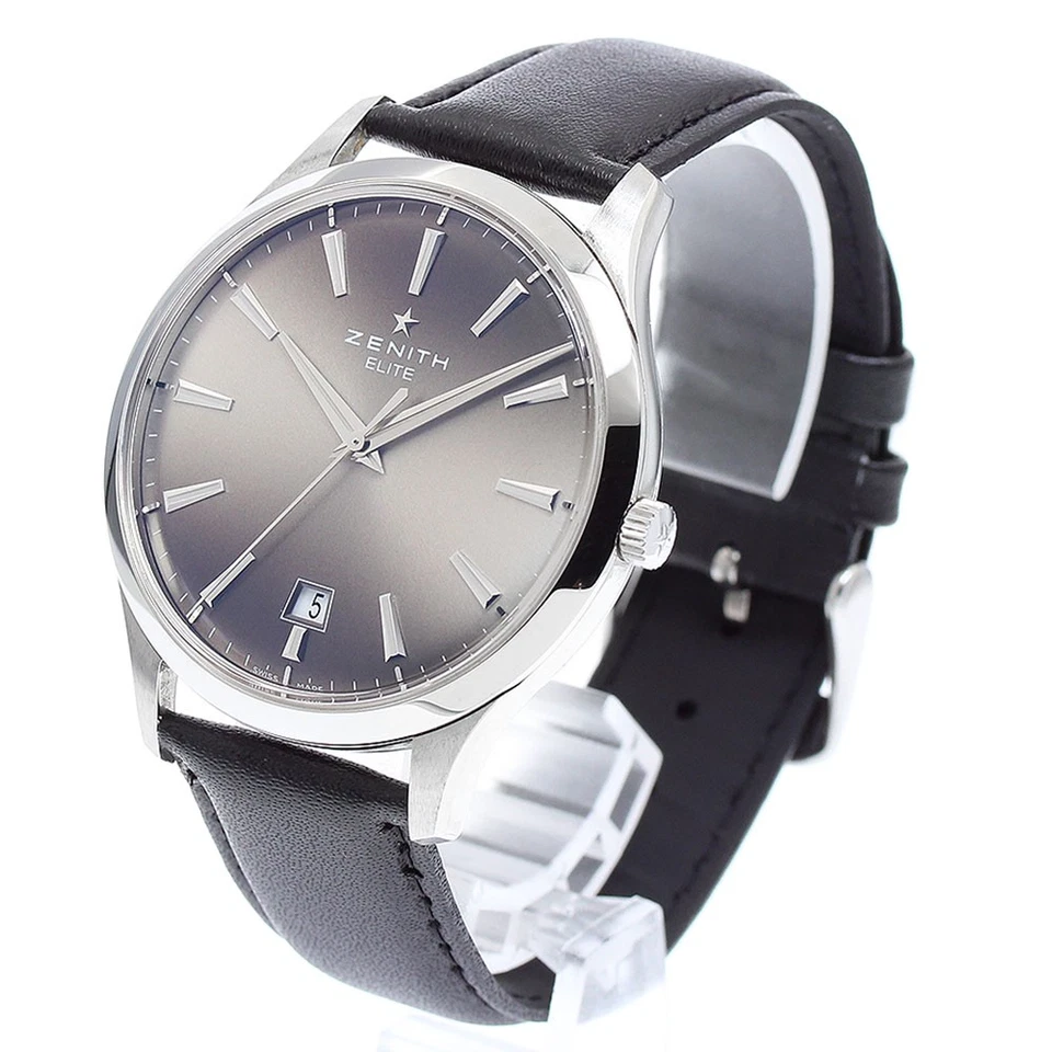 Reloj automático para hombre ZENITH Captain elite 03.2020.670 fecha esfera marrón_890916 Foto 2 de 4