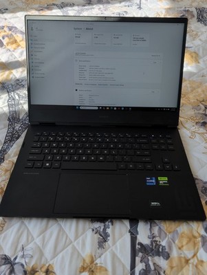 HP Omen 16-k0033dx 16 2K, I9 12 Gen, 16 Gb Ram, 1 Tb SSD, Rtx 3060, Win 11.
