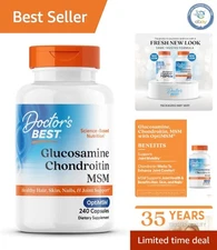 All-in-One Joint Health Supplement with Glucosamine and Chondroitin - 240 Caps