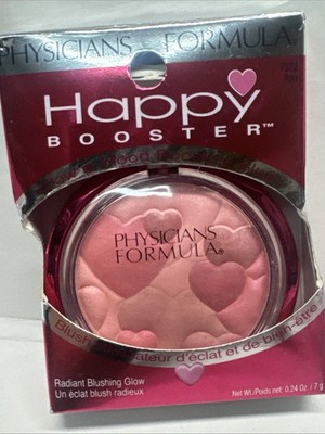 Physicians Formula Happy Booster Glow & Mood Boosting Blush Rose 7322 New In Box