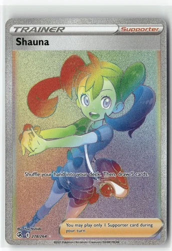 SWSH08: Fusion Strike #278/264 Shauna (Secret)