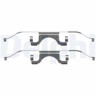 Delphi ZubehöRsatz Scheibenbremsbelag LX0503 FüR E39 BMW 5Er Touring 520 523 525
