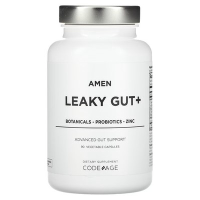 2 X Codeage, Amen, Leaky Gut+, 90 Vegetable Capsules
