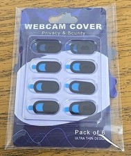 Webcam Cover 8-Pack  NEW 
