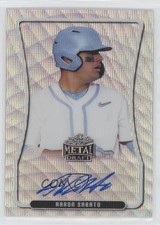 2020 Leaf Metal Draft Portrait Auto Silver Wave Aaron Sabato #BAP-AS1 Auto 5m1