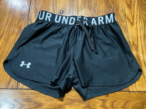 Under Armour Youth Girls Medium (8-10) Shorts Black