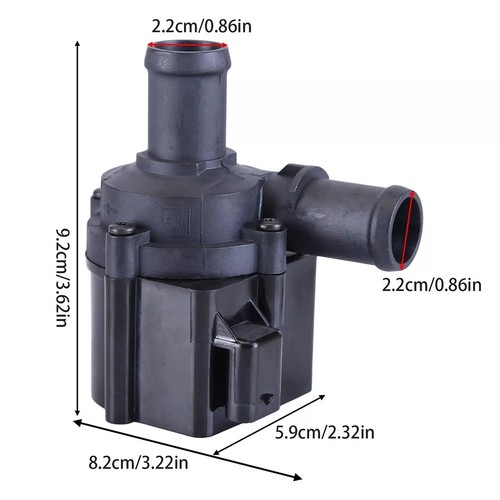High Performance Replacement For Skoda Engine Auxiliary Water Pump Black - Picture 6 of 10