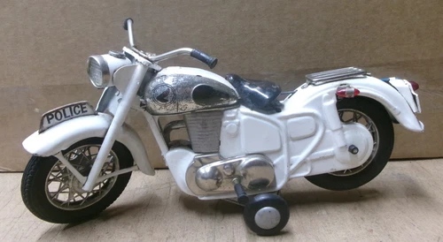 VINTAGE BANDAI TOY FRICTION MOTORCYCLE JAPANESE TIN ORIGINAL ESTATE FIND