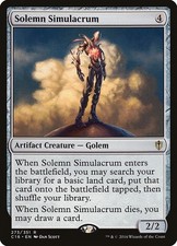 Solemn Simulacrum #273 - Commander 2016 Rare Sinlge Magic: The Gathering
