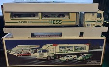 RARE Vintage 1997 Hess Toy Truck  and Racers - New In Original Box