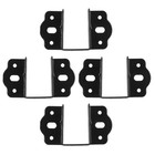  4 Pcs Bed Connector Brackets Accessories Fittings Hardware Frame Hardwares