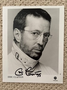 Signed Eric Clapton | eBay