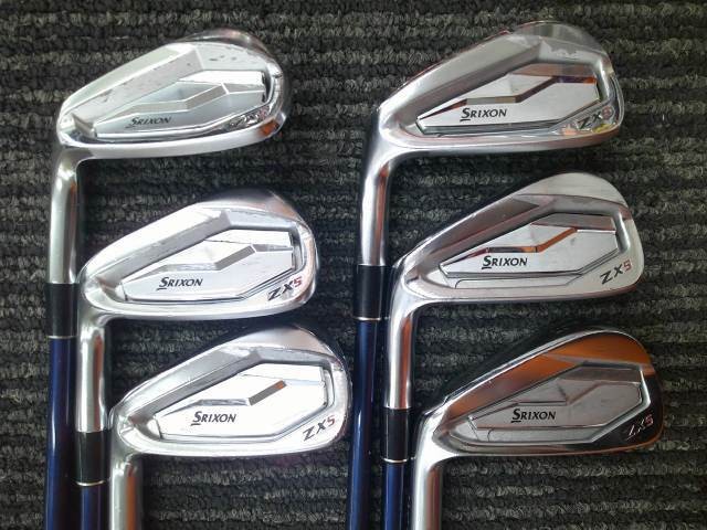 ZX５|５-P.A.S（８本)|Diamana ZX for IRON (R) SRIXON LH Iron Set ZX5 5.6.7.8.9.P Diamana ZX for IRON Flex