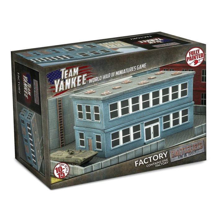 Flames of War Team Yankee Factory Building Terrain By Battlefront