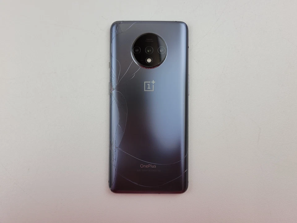 OnePlus 7T (HD1907) 128 GB - Gris (GSM Desbloqueado) (T-Mobile) - DEFECTUOSO - H4145 Foto 2 de 4