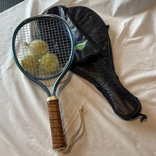 Ektelon Magnum Flex Racquetball Raquet Blue - Nice condition w/ Zippered Case