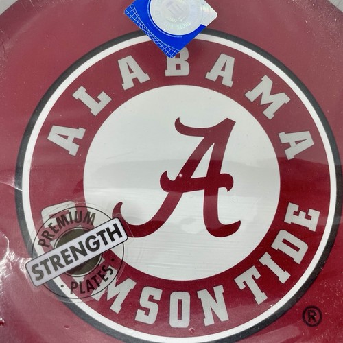 Alabama Crimson Tide 8 Pappteller 8 3/4 stark Party Abendessen Einweg Bama - Bild 2 von 5