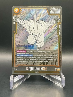 Majin Buu : Kid SB01-039 Manga Booster 01 Super Rare Foil Dragonball Super NM/M