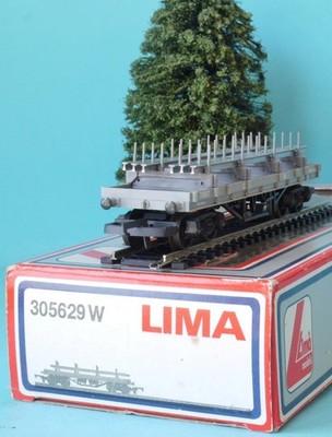 LIMA 305629 W RAIL CARRIER ARA DREHGESTELLWAGEN 30 TON GWR BOXED MADE IN ITALY SEHR GUTER ZUSTAND