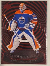  2025-26 Upper Deck Fluorescence Red #F6 Olivier Rodrigue