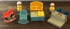 Mixed Lot of Vintage 70s/80s Fisher Price Little People Furniture & Figures