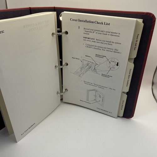 Vintage IBM Installation and Setup Personal Computer AT 1502491 - Manual Only - Picture 6 of 8