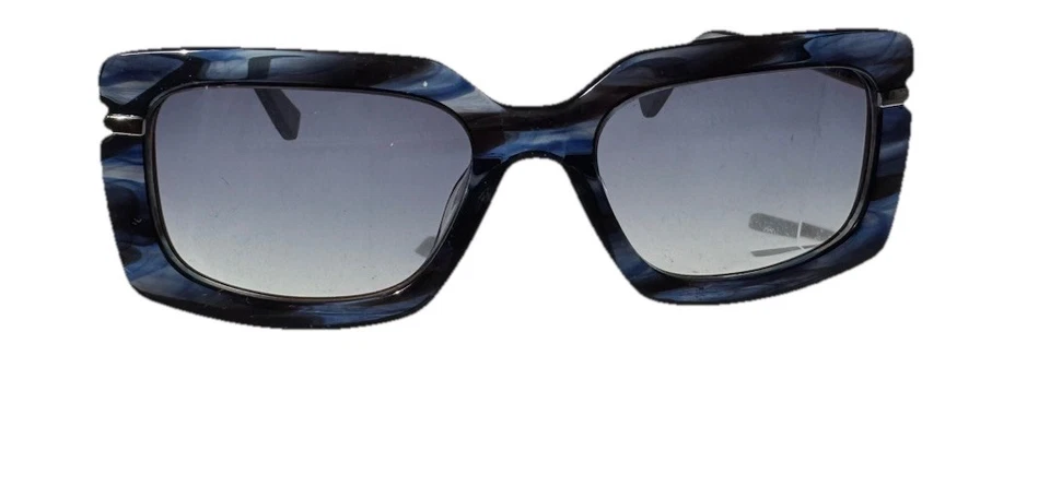 Gafas de sol Derek Lam para mujer Nana azul mármol talla 55-19-140 hechas en Japón Foto 3 de 4