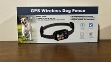 GPS Wireless Dog Fence System - Dog Collar, Electric Circular Dance