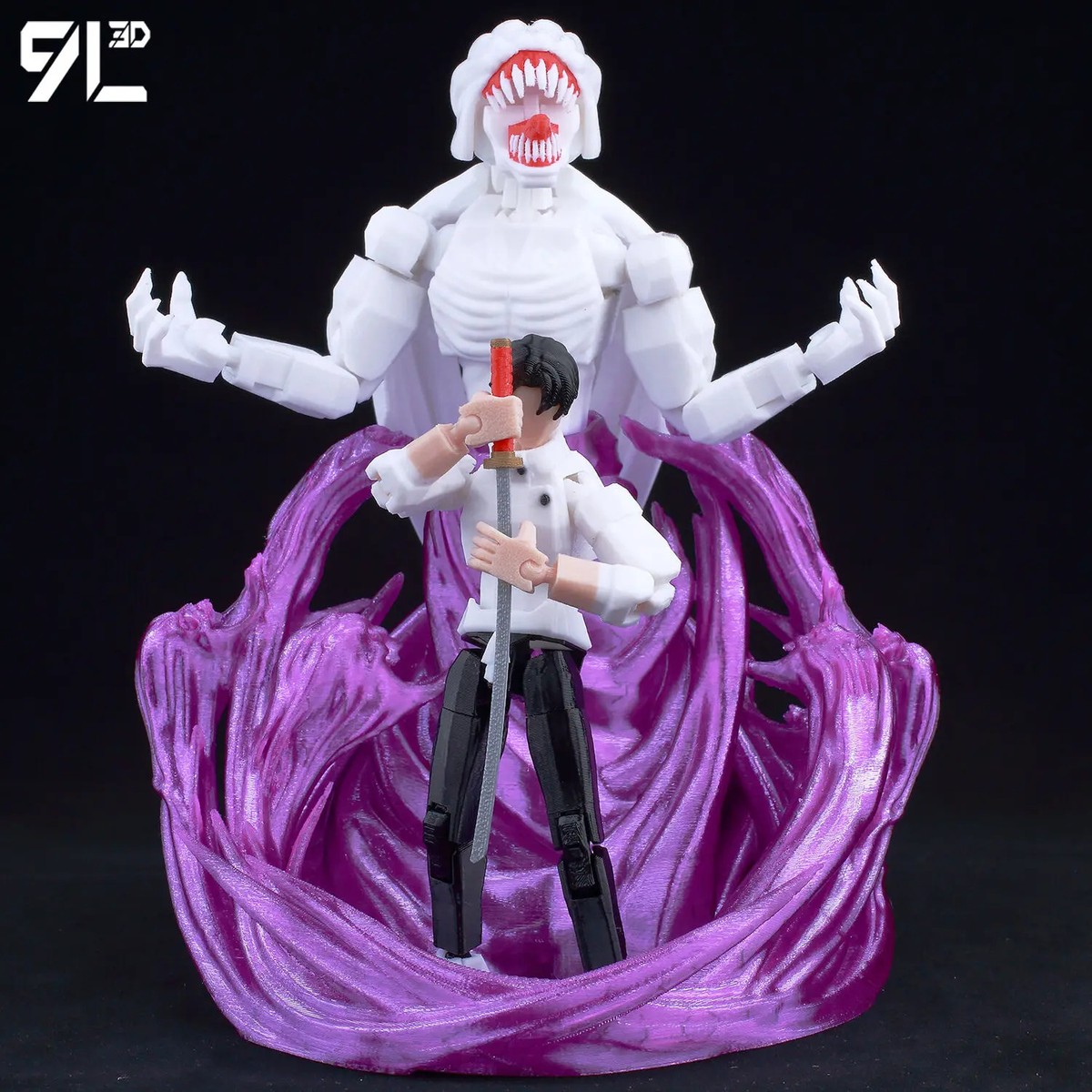 9L3D T13 Jujutsu Kaisen Mahoraga 1/12 LUCKY13 Multi-Jointed Action