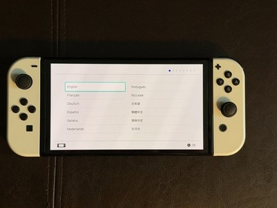 Nintendo Switch OLED Model 64GB Console Only HEG-001 w/ 128 GB MicroSDXC Card