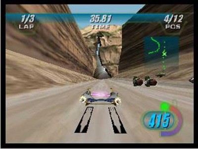 Star Wars Episode I Racer - Nintendo N64 Game