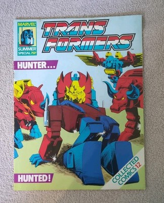 Marvel Comics The Transformers Summer Special Collected Comics No 12 1989