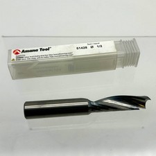 Amana Tool 51428 Router Bit 1/2 Dia x 1-5/8 LOC x 3-1/2 OAL Solid Carbide