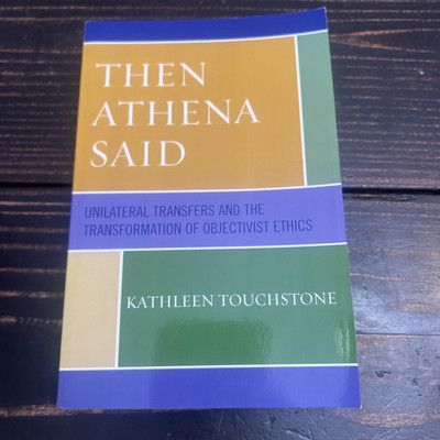 THEN ATHENA SAID: UNILATERAL TRANSFERS AND THE By Kathleen Touchstone
