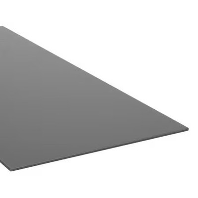 Black Nylon 6/6 Sheet Stock 12'' L X 12'' W X 0.125'' Thick, Ps-Nylb-222