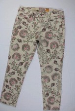 Pilcro and the Letterpress 28 Fit Stet Ankle Jeans Floral Print