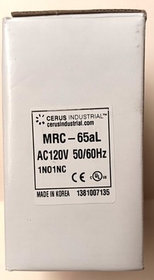 NOS CERUS INDUSTRIAL,MRC-65aL,CONTACTOR,3 POLE w/aux,120VAC COIL Free Shipping!!