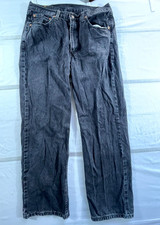 Levi's 565 '97 Straight Jeans Mens 32x30 Blue Denim Logo Mid Rise Loose Fit