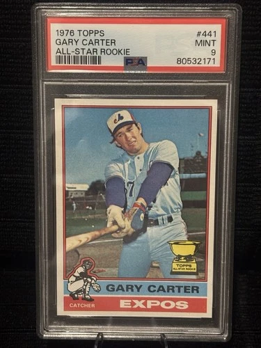 1976 Topps Gary Carter #441 MINT PSA 9 HOF * World Series Champ * All Star