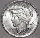 1922-P Peace Dollar - AU/BU - #8284D