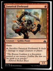 Fanatical Firebrand 101/196 Rivals of Ixalan Common
