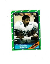 1986 Topps # 135 Everson Walls NM+ Combined Shipping Available 