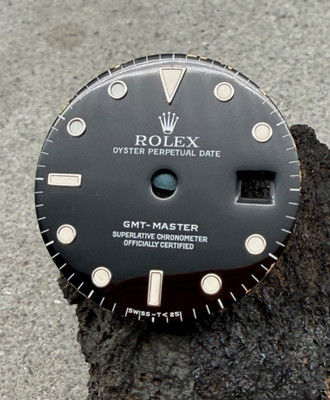#1758 ORIGINAL ROLEX GMT MASTER 16750 16700 3175 3075 ZIFFERBLATT DIAL CADRAN